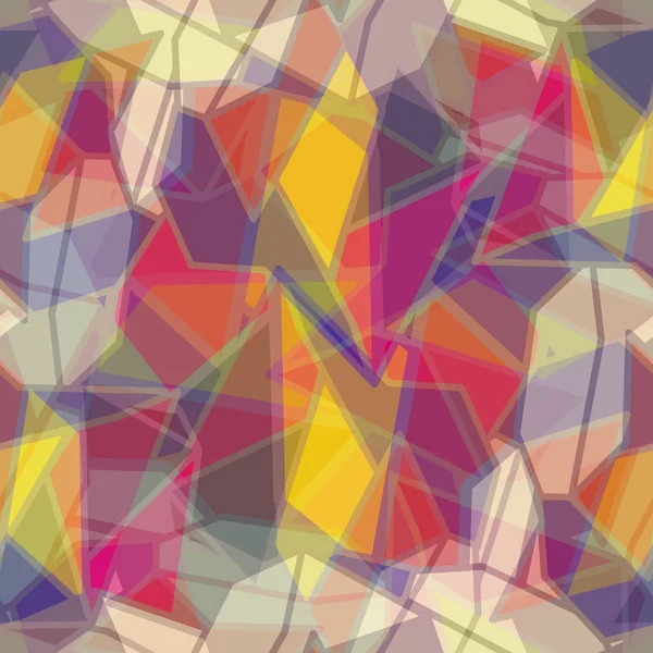 Vektori Kuva Abstrakti Geometrinen Värikäs Saumaton Kuvio Tausta — vektorikuva