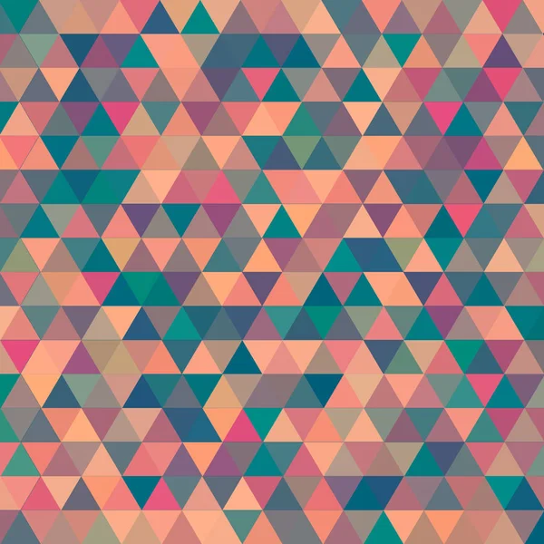 Бесшовные Треугольники Фон Геометрическими Красочными Фигурами Вектор — стоковый вектор