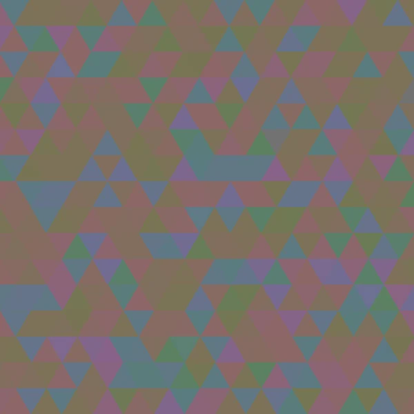 シームレスな三角形パターン カラフルな幾何学的図形と背景 ベクトル — ストックベクタ