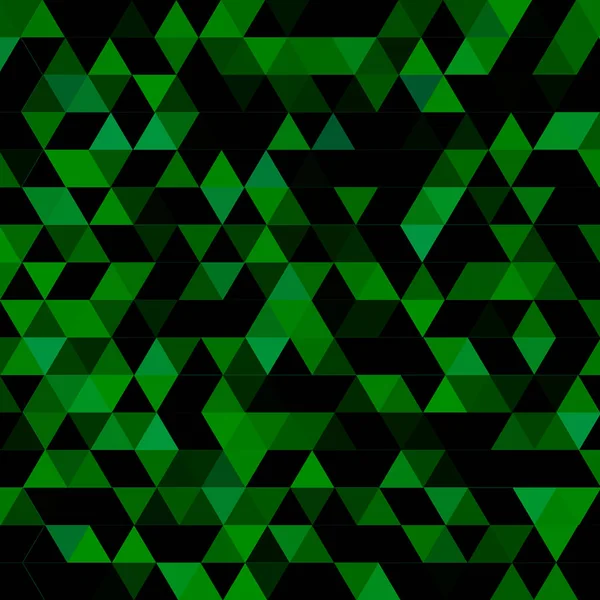 Vzor Bezešvé Trojúhelníky Pozadí Barevné Geometrické Tvary Vektor — Stockový vektor