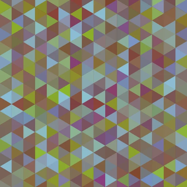 Sömlös Trianglar Mönster Bakgrund Med Geometriska Färgstarka Figurer Vektor — Stock vektor