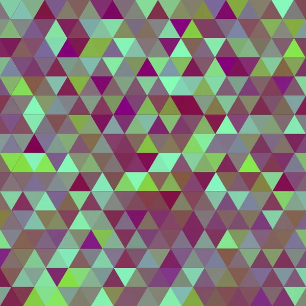 Modello Triangoli Senza Cuciture Sfondo Con Forme Geometriche Colorate Vettore — Vettoriale Stock