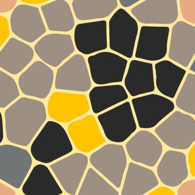 soyut renkli mozaik seamless modeli