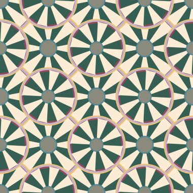 soyut geometrik renk desenli vektör çizimi