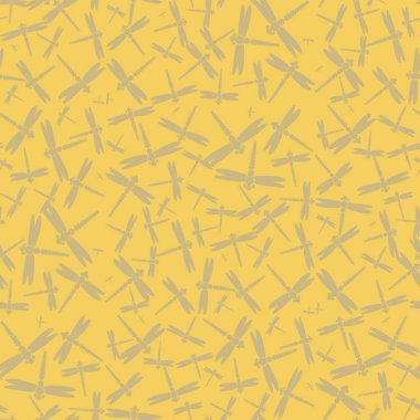 Dekoratif renkli seamless modeli ile şirin yusufçuk