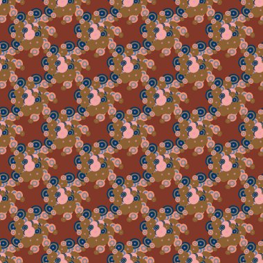 soyut geometrik renkli Dikişsiz desen arka plan için vektör çizim