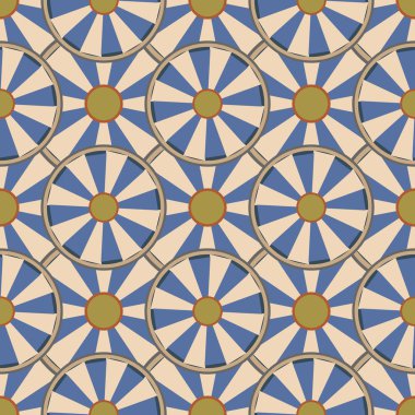 soyut geometrik renk desenli vektör çizimi