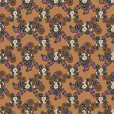 soyut geometrik renkli Dikişsiz desen arka plan için vektör çizim