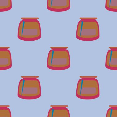 Zentangle arka plan çok renkli kaos seamless modeli örgü