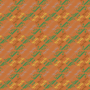 Arapça mutlu tatil çok renkli seamless modeli