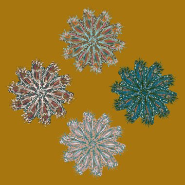 Stil zentangle yeni simetrik mandala doodle ile sanat esin kaynağı oldu. Duvar kağıdı, desen dolgularını, web sayfaları, yüzey dokuları için dekoratif nesne-ebilmek var olmak kullanılmış.