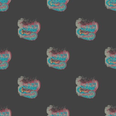 Suluboya soyut lekesi seamless modeli