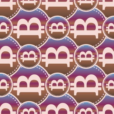 bitcoins parlak parlak pahalı sikkeleri ile Seamless modeli 