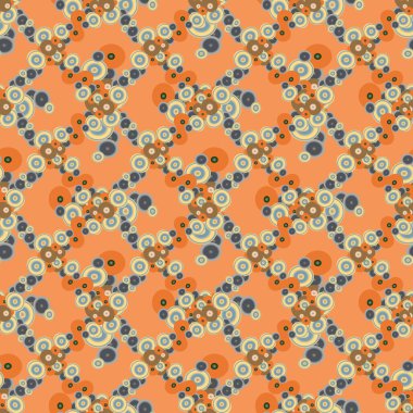 soyut geometrik renkli Dikişsiz desen arka plan için vektör çizim