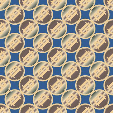 bitcoins parlak parlak pahalı sikkeleri ile Seamless modeli 