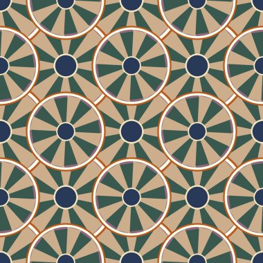 soyut geometrik renk desenli vektör çizimi