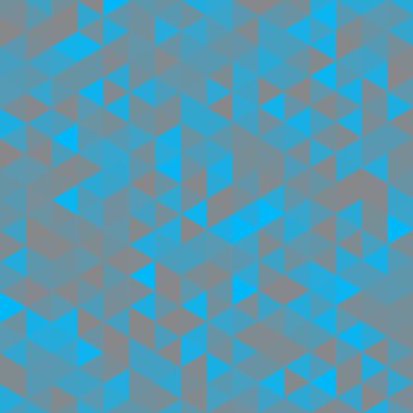 Renkli üçgen seamless modeli - illüstrasyon