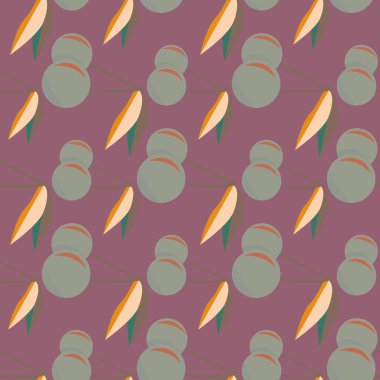 Kiraz için arka plan ile renkli seamless modeli. 