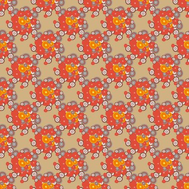 soyut geometrik renkli Dikişsiz desen arka plan için vektör çizim