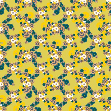 soyut geometrik renkli Dikişsiz desen arka plan için vektör çizim