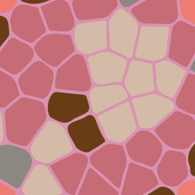 soyut renkli mozaik seamless modeli