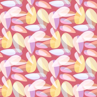 Renkli soyut geometrik Dikişsiz desen arka planı için