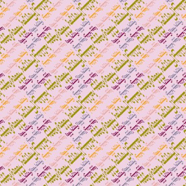 Arapça mutlu tatil çok renkli seamless modeli