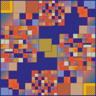 soyut geometrik renksiz desen