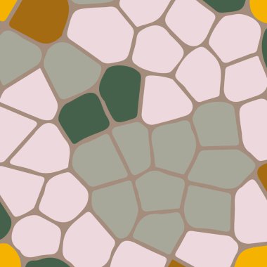 soyut renkli mozaik seamless modeli