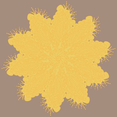 Stil zentangle yeni simetrik mandala doodle ile sanat esin kaynağı oldu. Duvar kağıdı, desen dolgularını, web sayfaları, yüzey dokuları için dekoratif nesne-ebilmek var olmak kullanılmış.