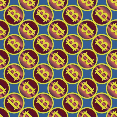 bitcoins parlak parlak pahalı sikkeleri ile Seamless modeli 