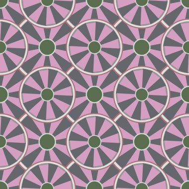 soyut geometrik renk desenli vektör çizimi