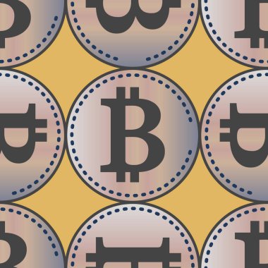 bitcoins parlak parlak pahalı sikkeleri ile Seamless modeli 