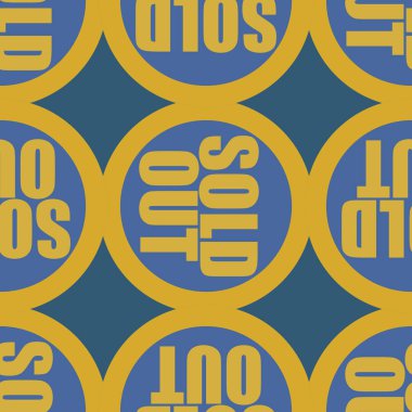 Dikişsiz desen, vektör çizim sattı