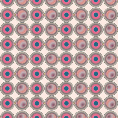 Bardak kahve veya çay arka plan seamless modeli üzerinde noktalı. Vektör çizim