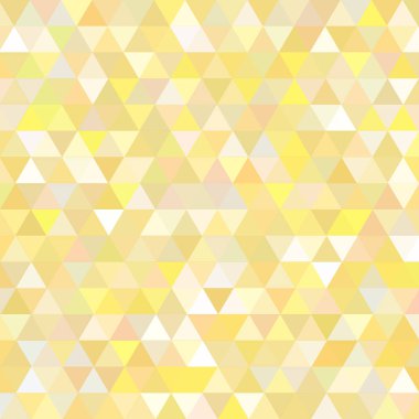 Sorunsuz üçgenler desen. Arka plan ile renkli geometrik şekiller. Vektör