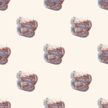 Suluboya soyut lekesi seamless modeli