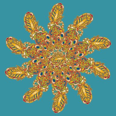 Stil zentangle yeni simetrik mandala doodle ile sanat esin kaynağı oldu. Duvar kağıdı, desen dolgularını, web sayfaları, yüzey dokuları için dekoratif nesne-ebilmek var olmak kullanılmış.