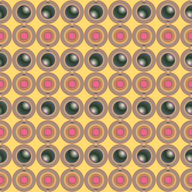 Bardak kahve veya çay arka plan seamless modeli üzerinde noktalı. Vektör çizim