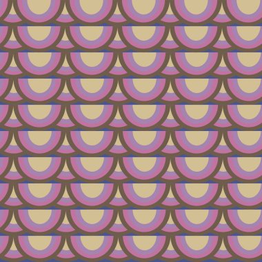 Soyut süs seamless modeli, vektör çizim çakıl