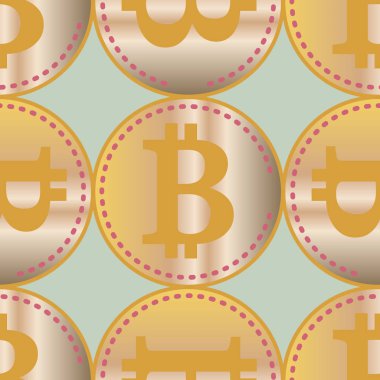 bitcoins parlak parlak pahalı sikkeleri ile Seamless modeli 