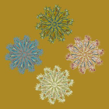 Stil zentangle yeni simetrik mandala doodle ile sanat esin kaynağı oldu. Duvar kağıdı, desen dolgularını, web sayfaları, yüzey dokuları için dekoratif nesne-ebilmek var olmak kullanılmış.