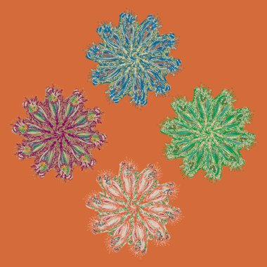 Stil zentangle yeni simetrik mandala doodle ile sanat esin kaynağı oldu. Duvar kağıdı, desen dolgularını, web sayfaları, yüzey dokuları için dekoratif nesne-ebilmek var olmak kullanılmış.