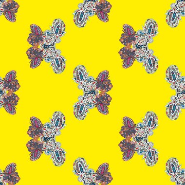 soyut dikişsiz desen, vektör illüstrasyonu