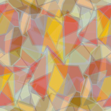 soyut geometrik renkli Dikişsiz desen vektör çizim
