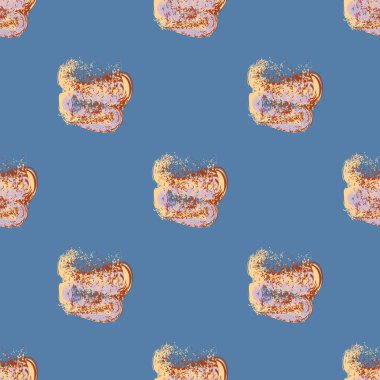 Suluboya soyut lekesi seamless modeli