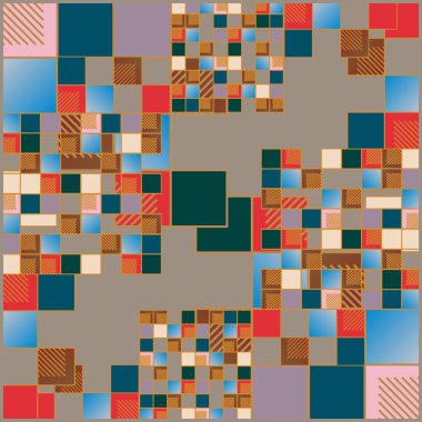 soyut geometrik renksiz desen