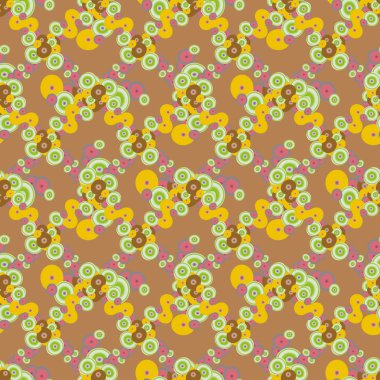 soyut geometrik renkli Dikişsiz desen arka plan için vektör çizim