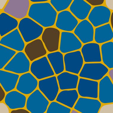 soyut renkli mozaik seamless modeli