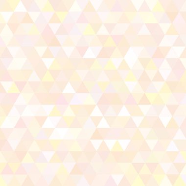 Sorunsuz üçgenler desen. Arka plan ile renkli geometrik şekiller. Vektör